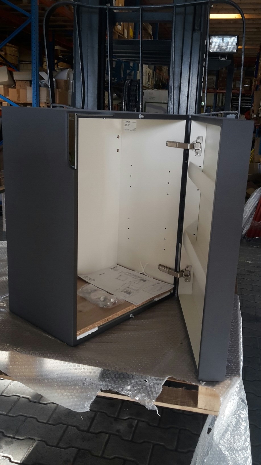 Badkamerkast 500x650x385mm Antraciet (Keuco)